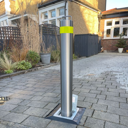 S14HD LA (850) Anti-Ram Lift Assisted Telescopic Bollard (850mm) - Insurance Approved