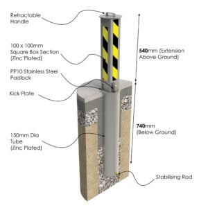 security bollards