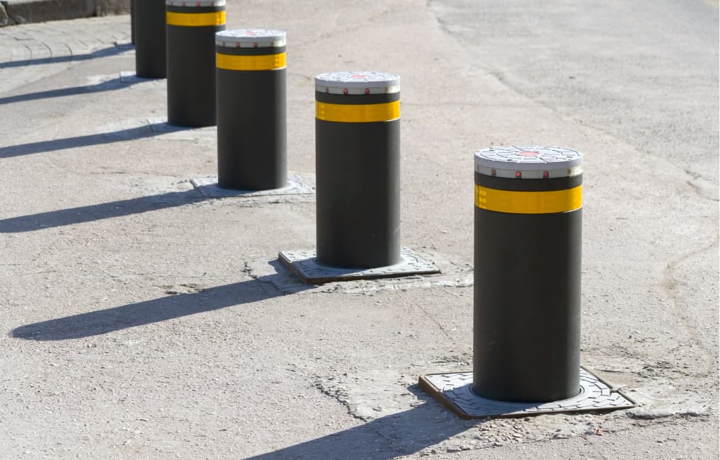 automatic bollards
