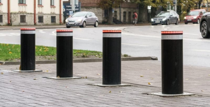 automatic bollards