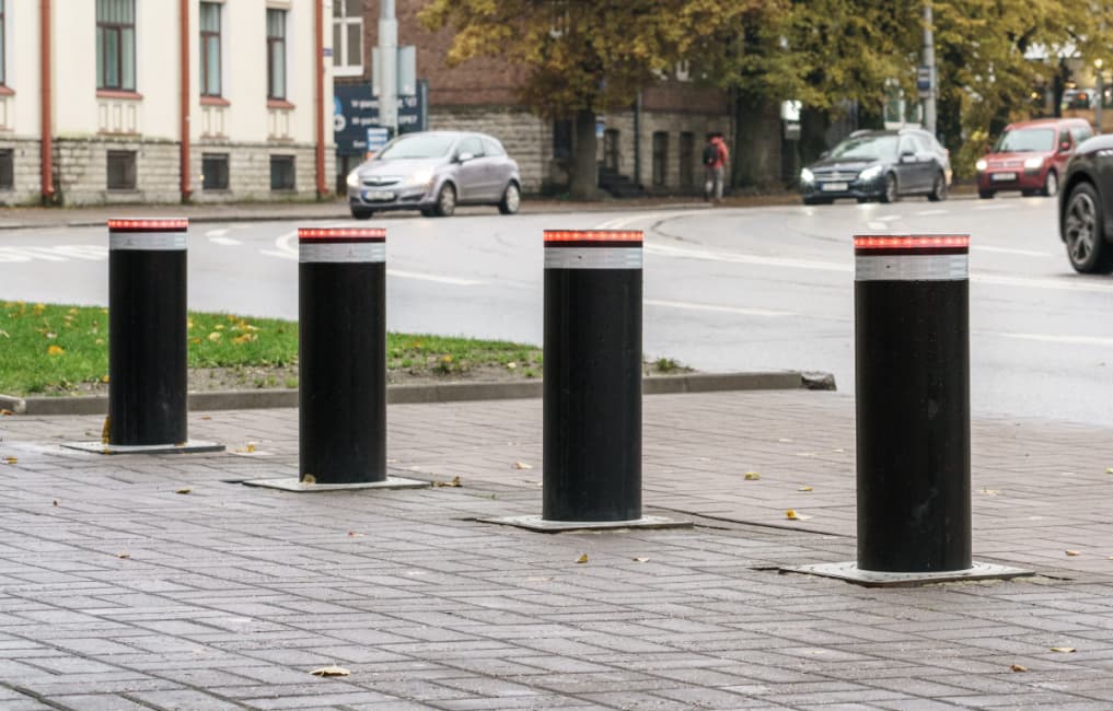 automatic bollards