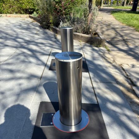 automatic driveway bollards