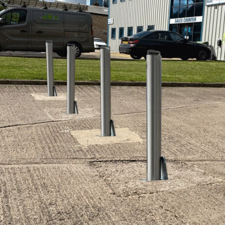 Retractapost GL 900 - Stainless Steel Telescopic Bollard