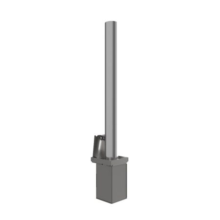 1000 Stainless Steel Removable Bollard (padlockable)
