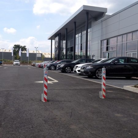 *Heavy Duty* Retractapost GL 900 - Lift Assisted Bollard (galvanised)