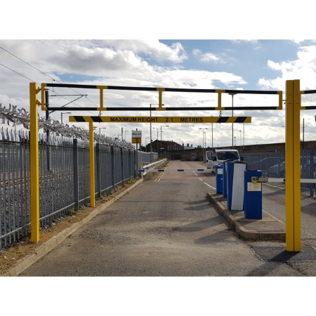 Height Restriction Barrier 3-6 Metres Opening Heavy Duty