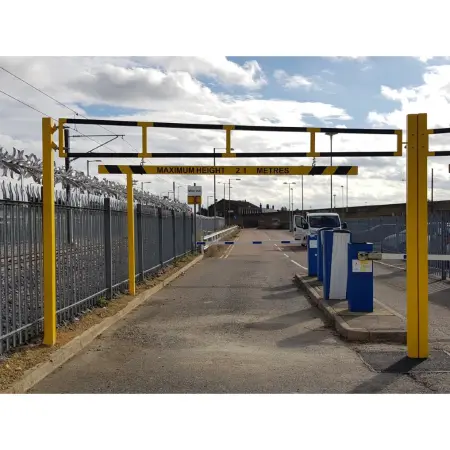 Height Restriction Barrier 3-6 Metres Opening Heavy Duty