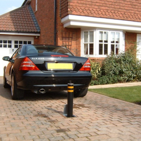 101 670 Heavy Duty Telescopic Bollard (Black)