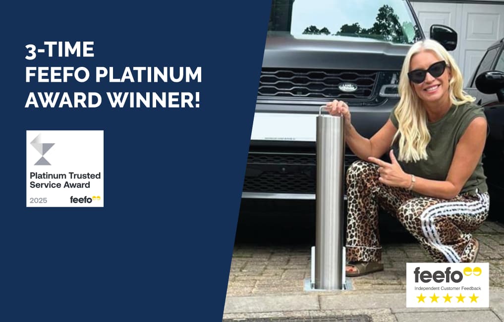 3-time Feefo Platinum award winner
