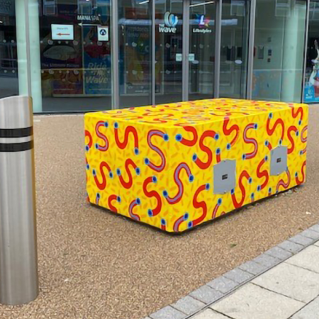 Surface Mounted Crash Block - Crash Tested to stop a 7500kg vehicle @ 30mph, 40mph & 50mph
