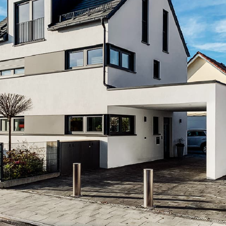 Residential Driveway Automatic Bollards