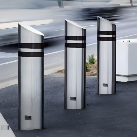 Truck Stopper 4-40 Shallow Mount PAS68 Bollard - Crash Tested to stop a 7500kg vehicle @ 40mph