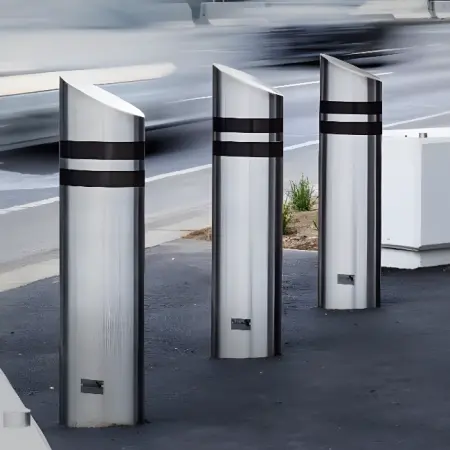 Truck Stopper 4-40 Shallow Mount PAS68 Bollard - Crash Tested to stop a 7500kg vehicle @ 40mph