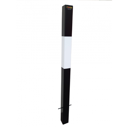 SB25-S Square Heavy Duty Static Bollard (1200mm)
